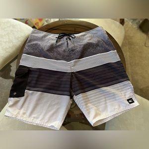 O’Neill board shorts size 38 black and gray
